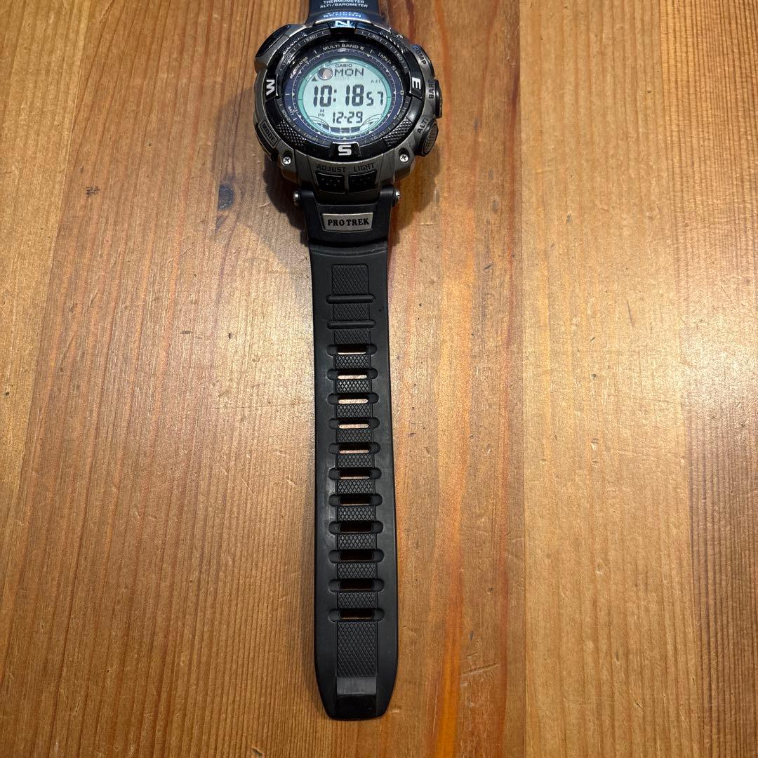 プロトレック PAW-1500T チタンバンド付き