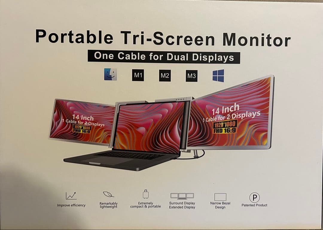 【リモート】ディスプレイ、PCモニター 、14インチ