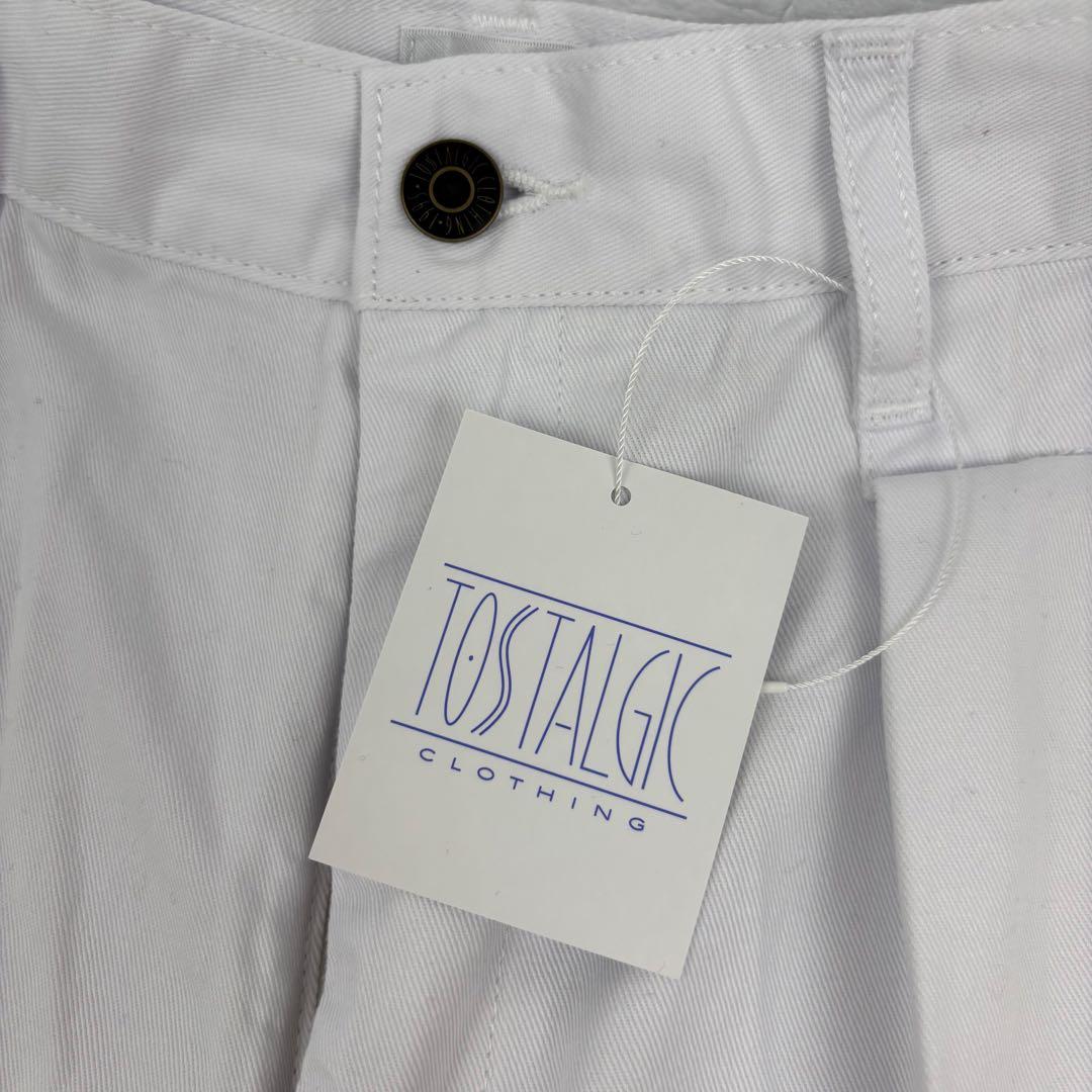 Tostalgic Clothing ショートパンツ　レトロ　ホワイト