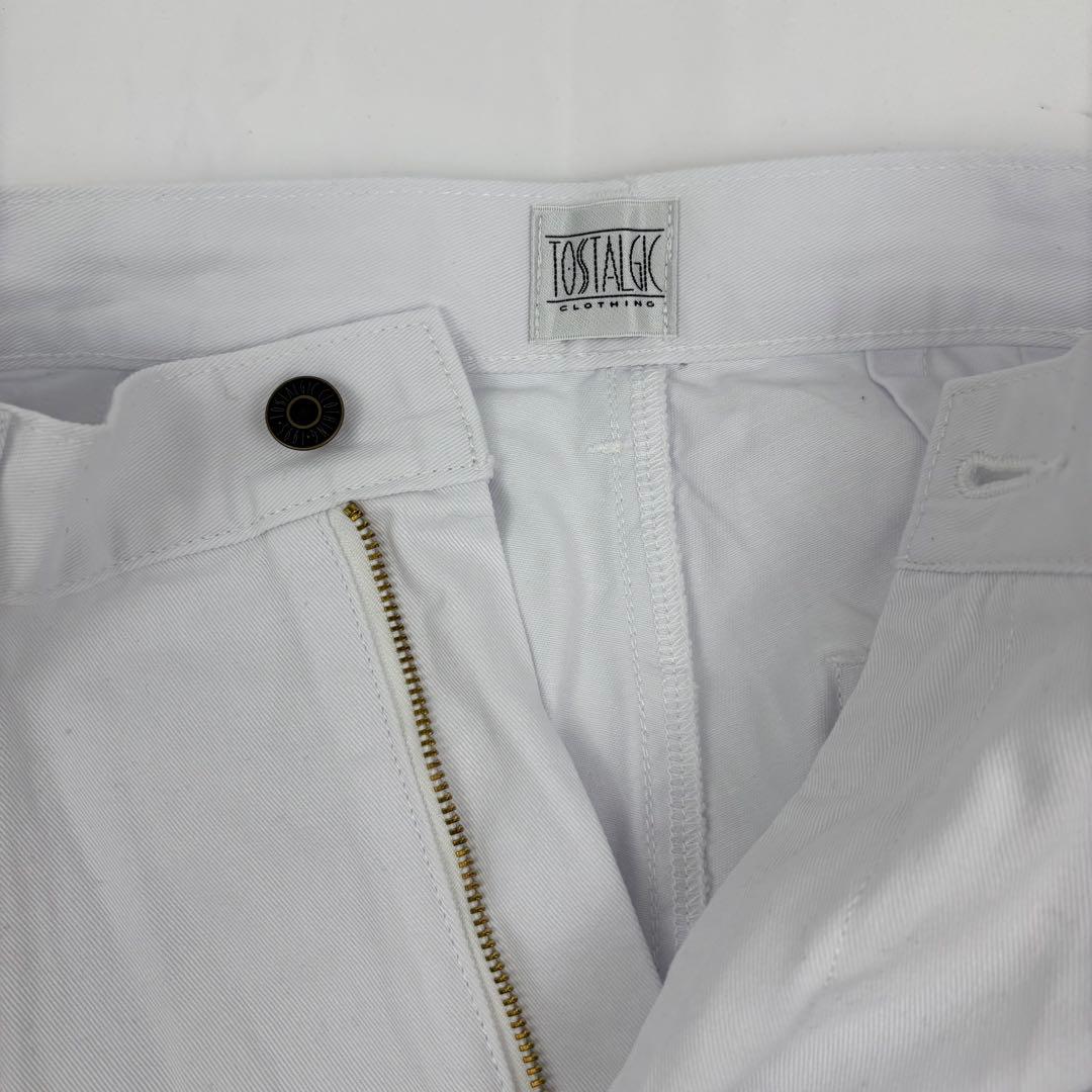 Tostalgic Clothing ショートパンツ　レトロ　ホワイト