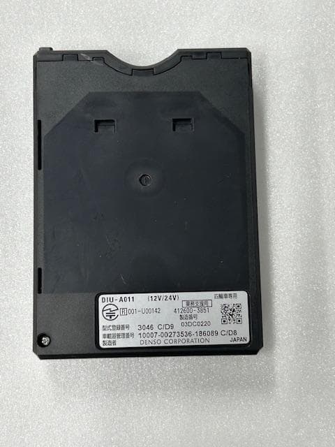 【中古良品】デンソー製 ETC2.0 DIU-A011「業務支援用」送料込み