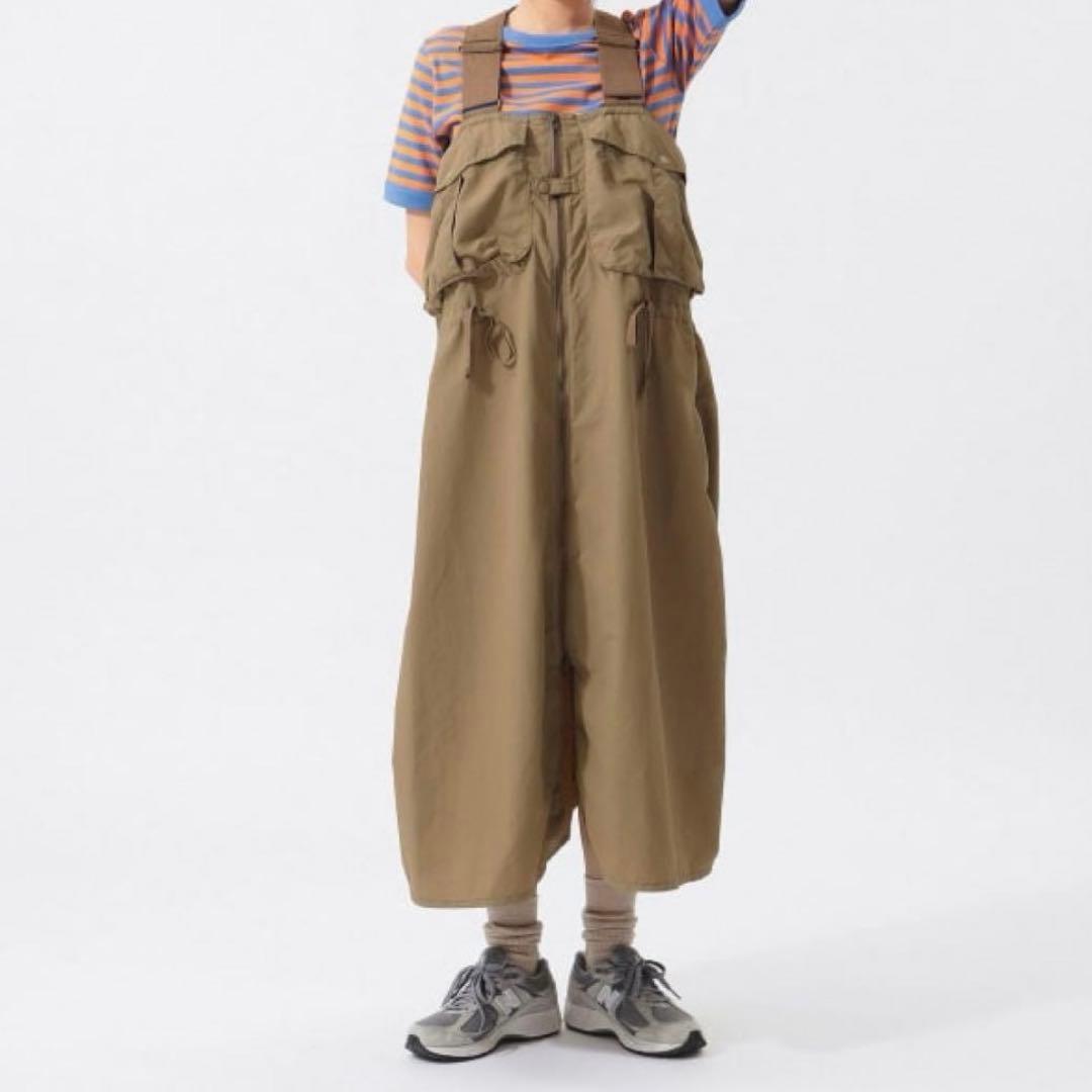 BEAMS BOY ナイロン フィッシング ベスト ワンピース