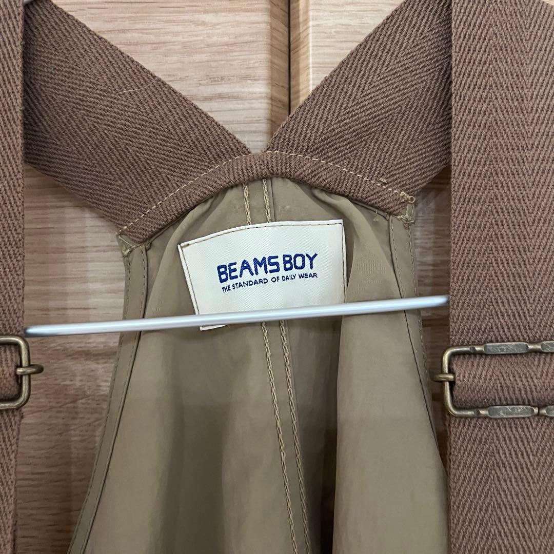 BEAMS BOY ナイロン フィッシング ベスト ワンピース