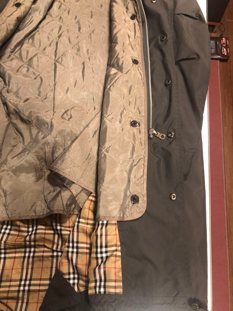バーバリーブラックレーベル　モッズコート