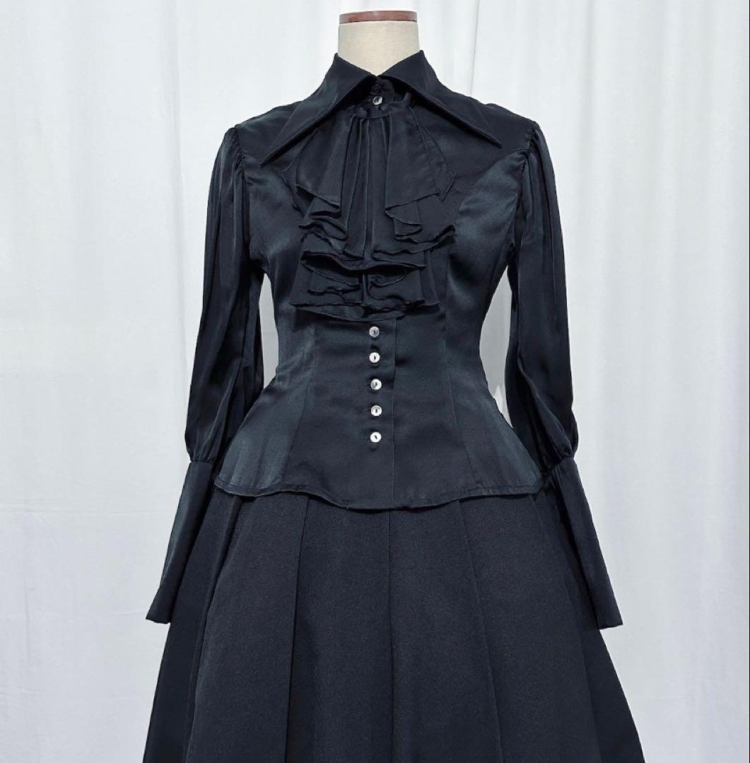 Atelier BOZ ミストレスブラウスBL(ブラック)