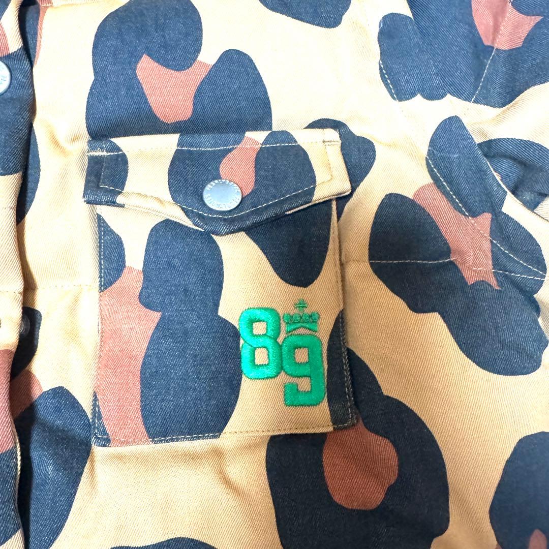 PEARY GATES パーリーゲイツ ヒョウ柄ダウン サイズ2(Lサイズ相当)