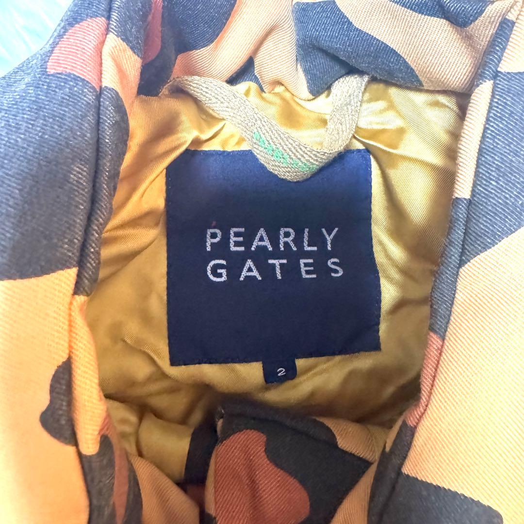 PEARY GATES パーリーゲイツ ヒョウ柄ダウン サイズ2(Lサイズ相当)