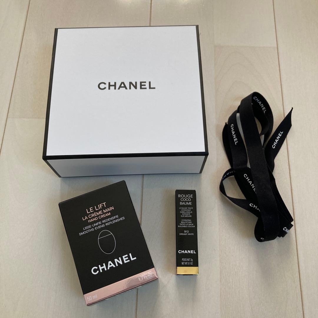 CHANEL ハンドクリーム&リップクリーム　セット シャネル　ギフト
