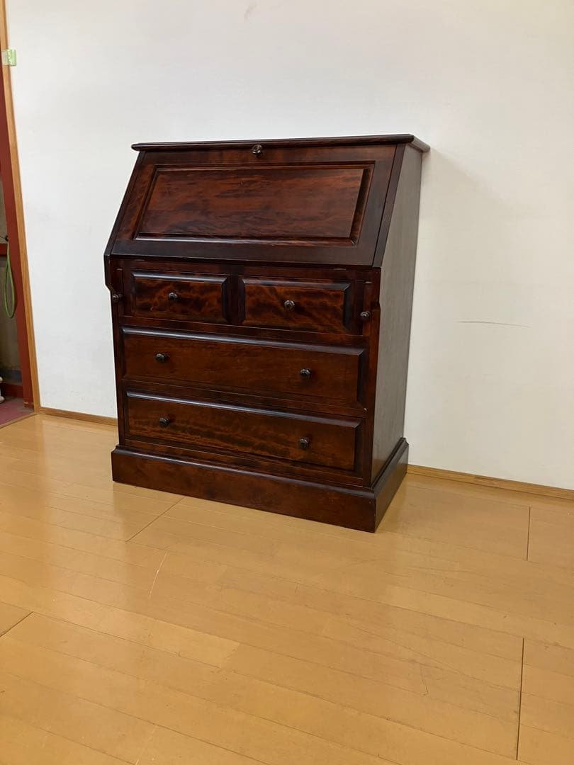 神居民芸　ライティングビューロー　デスク　ライティングデスク　樺