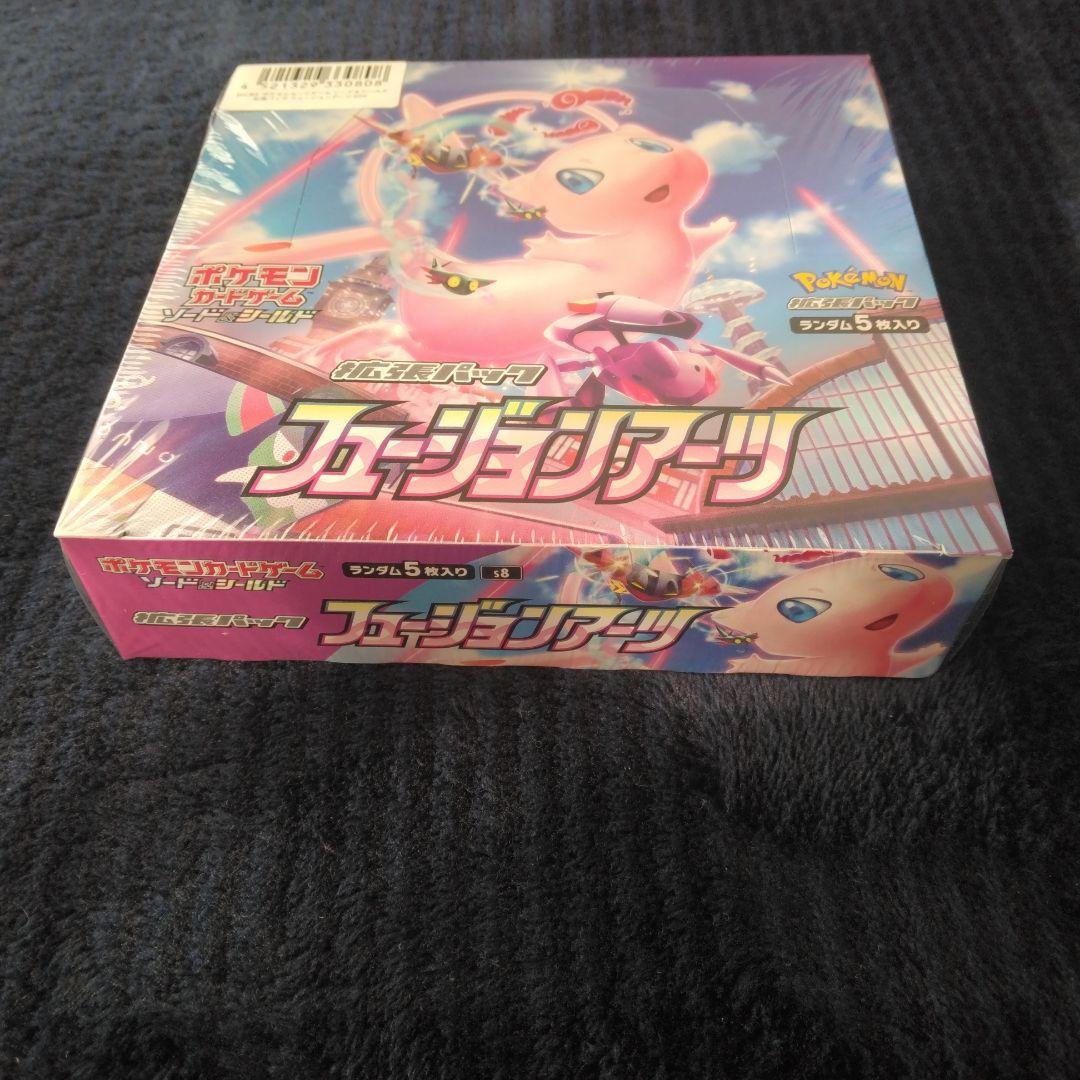 ポケモンカード フュージョンアーツ 1BOX シュリンク付き　未開封