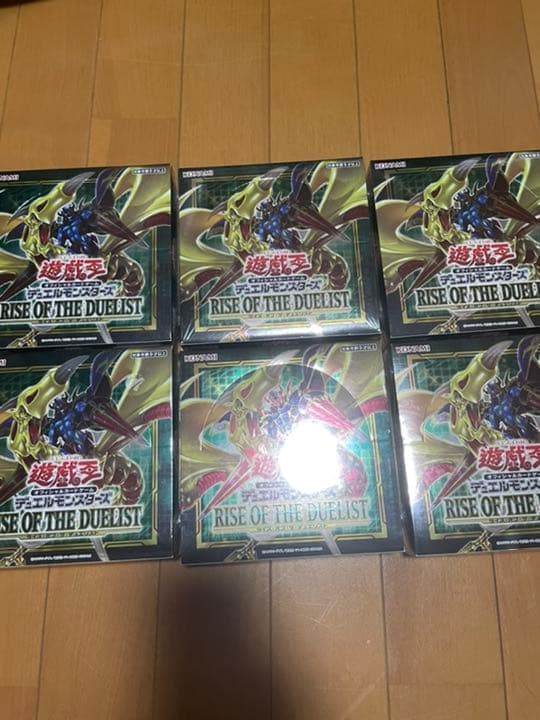 遊戯王 ライズオブザデュエリスト　6BOX 新品未開封