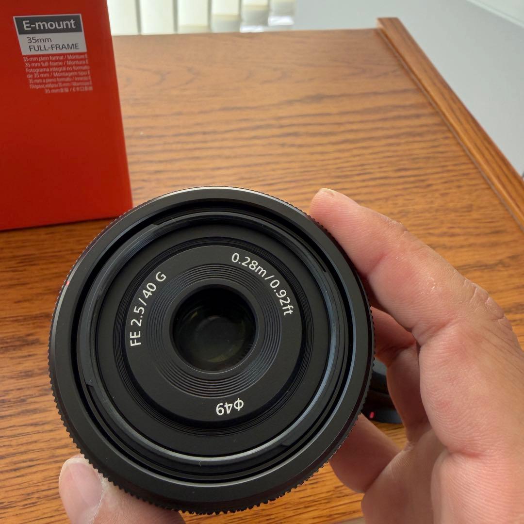 今週売切 SONY FE 40mm F2.5 G レンズ