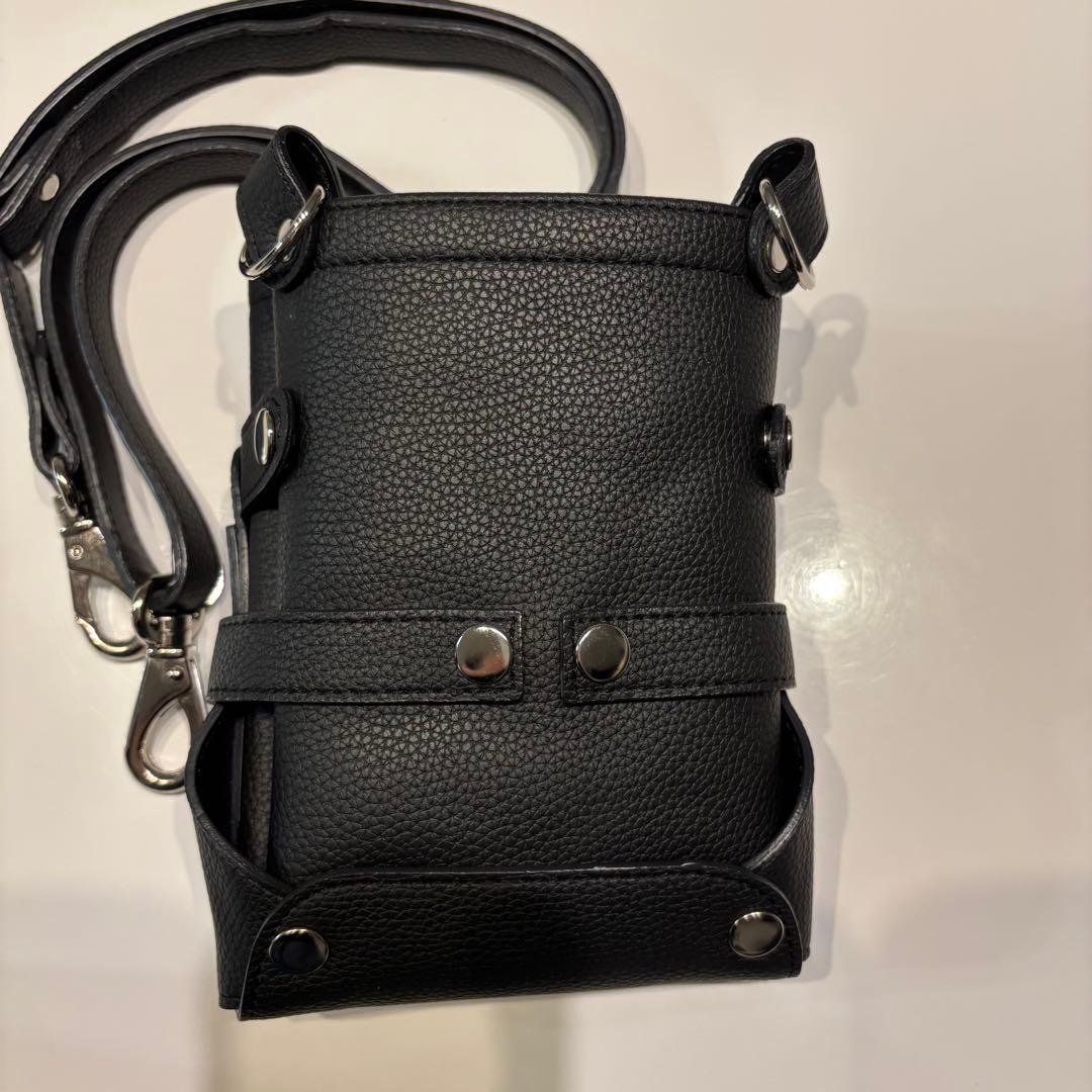 DEEDS ヴェネチア　PUレザー ブラック シザーケース/トリマー