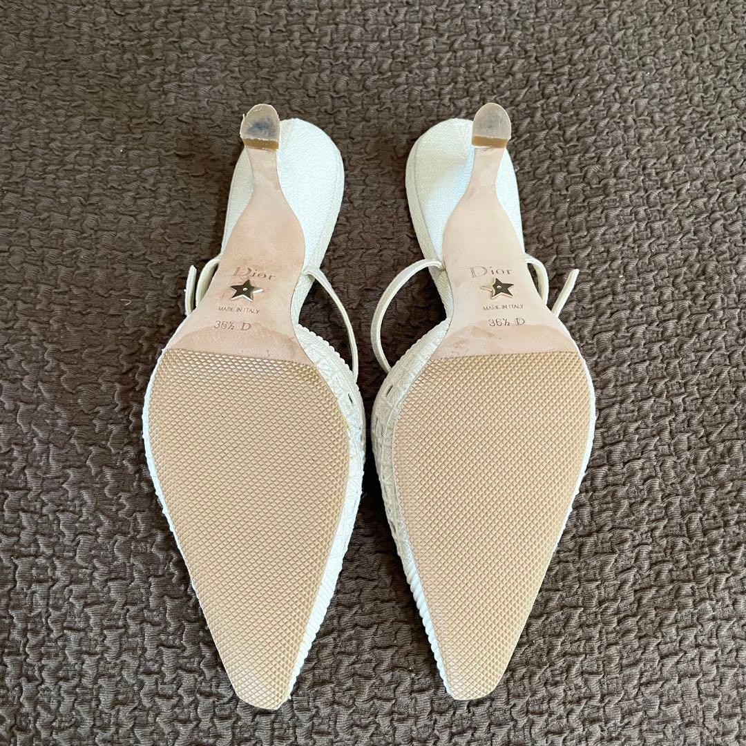 Christian Dior クリスチャンディオールベージュ✨サンダル 36.5