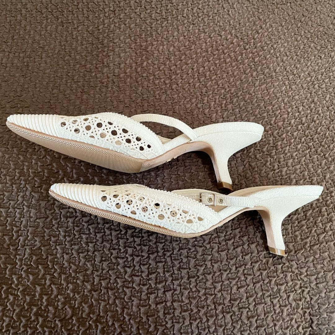 Christian Dior クリスチャンディオールベージュ✨サンダル 36.5