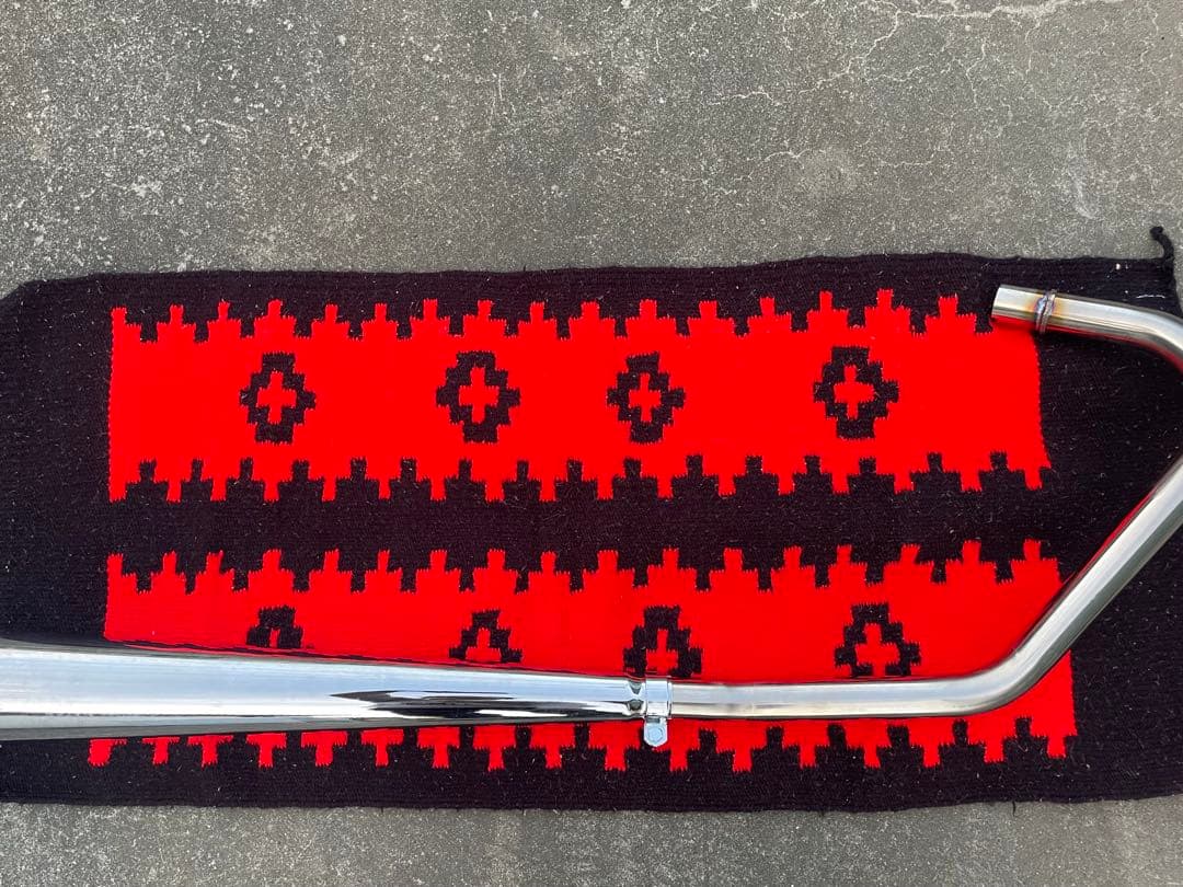 kawasaki 250tr キャブ車用　 ステンレス製 バイク用マフラー