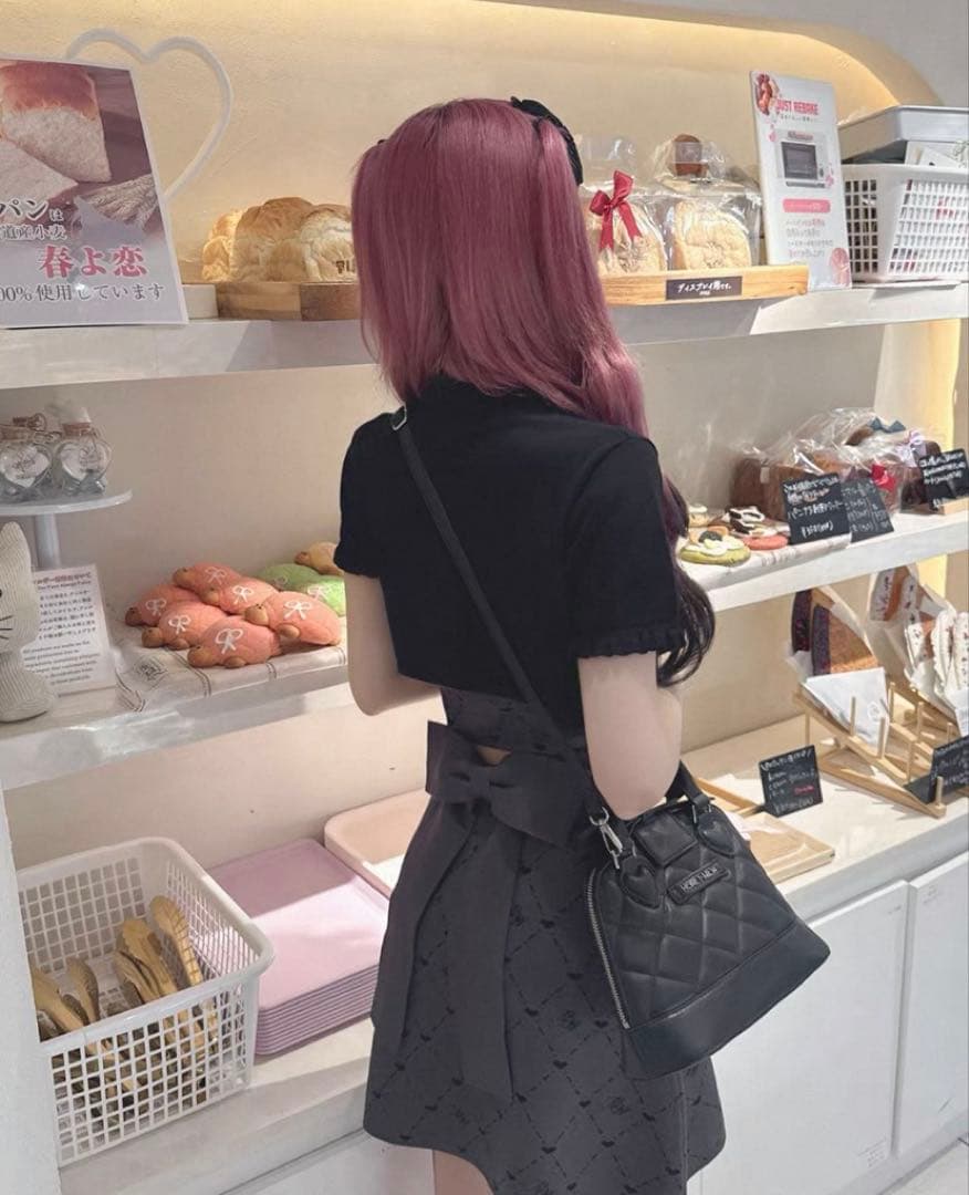 ハニーミュウ HWモノグラムアンサンブルワンピース グレー F