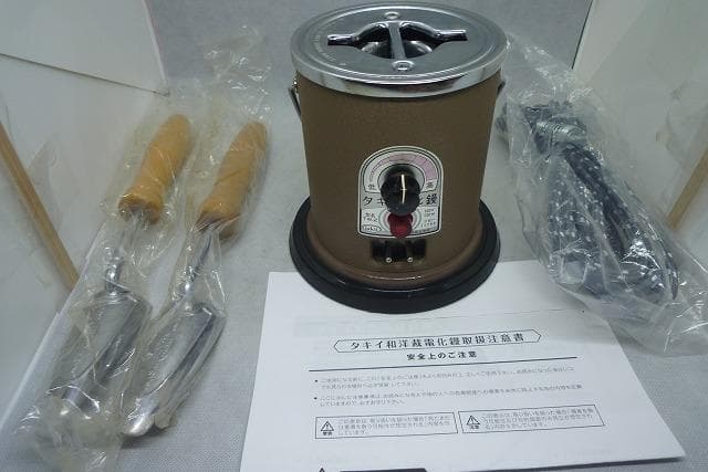 honeghetti　タキイ電化鏝　ランプ付 和裁コテ　和裁こて　鏝２本付