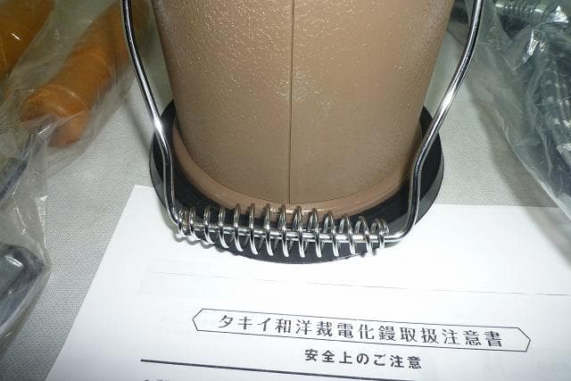 honeghetti　タキイ電化鏝　ランプ付 和裁コテ　和裁こて　鏝２本付