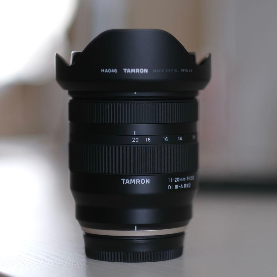 タムロン 11-20mm F/2.8 Di III-A RXD Xマウント