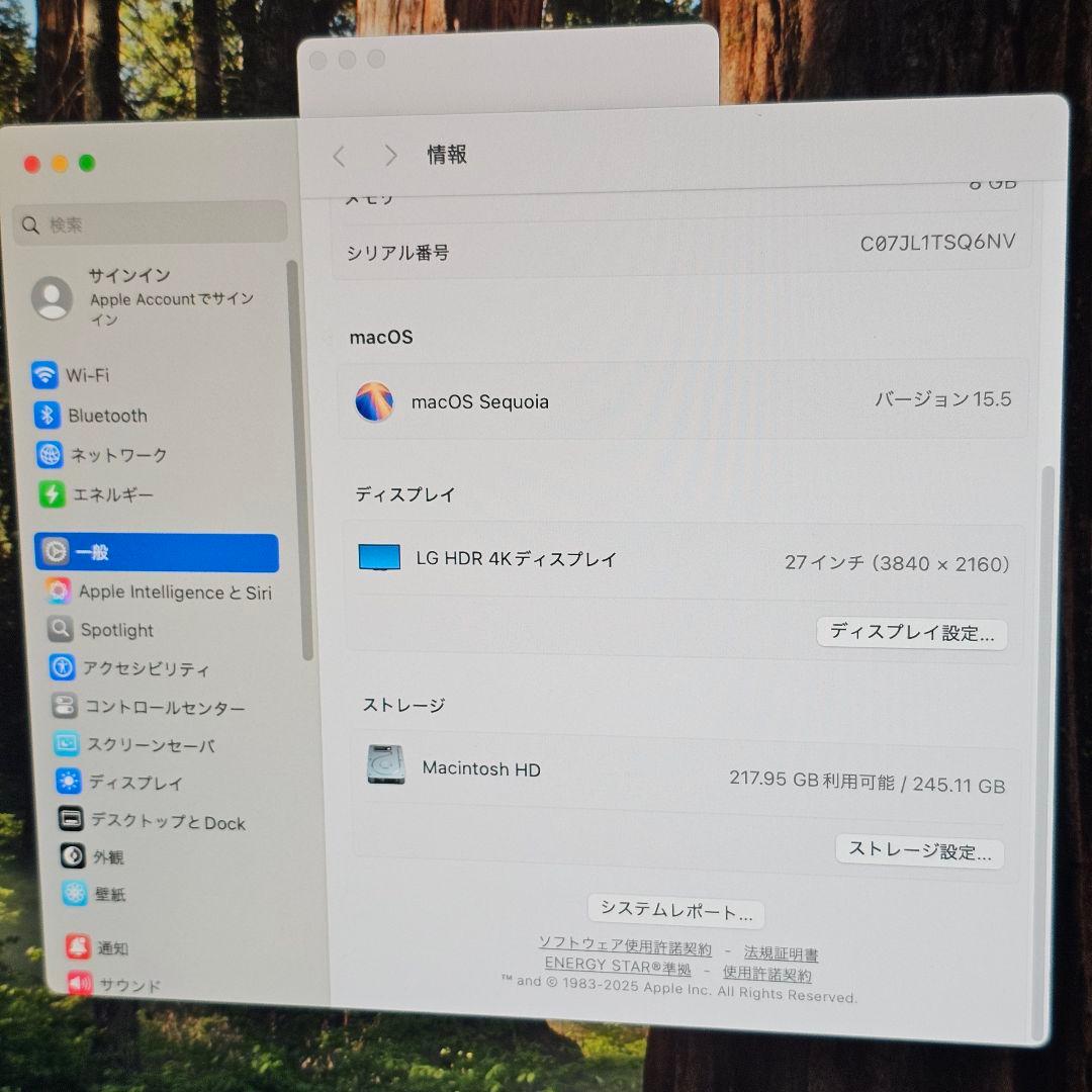 G*H様 Mac mini 2020 M1 8GB 256GB