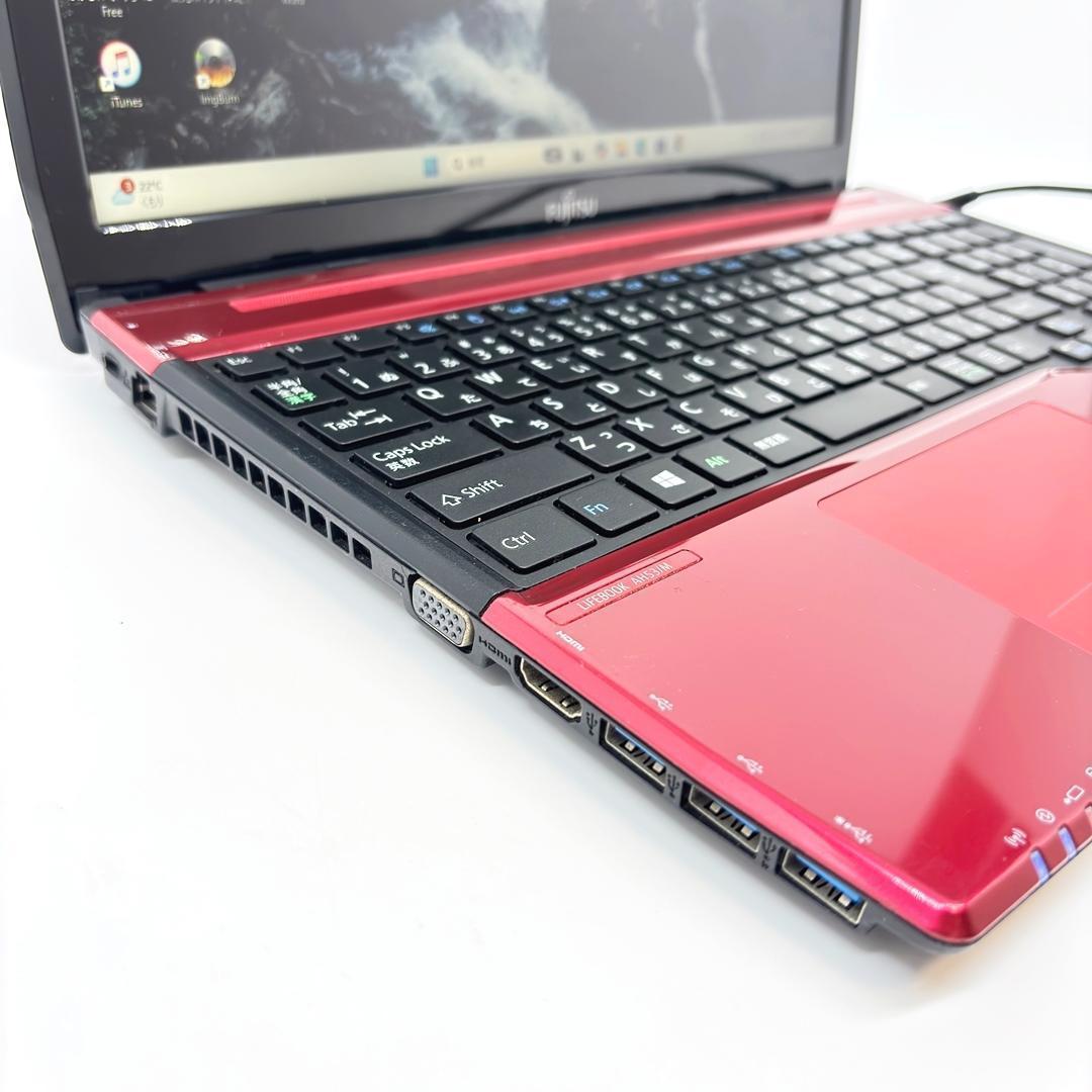 ノートパソコン Windows11 Corei7 SSD オフィス付き A21