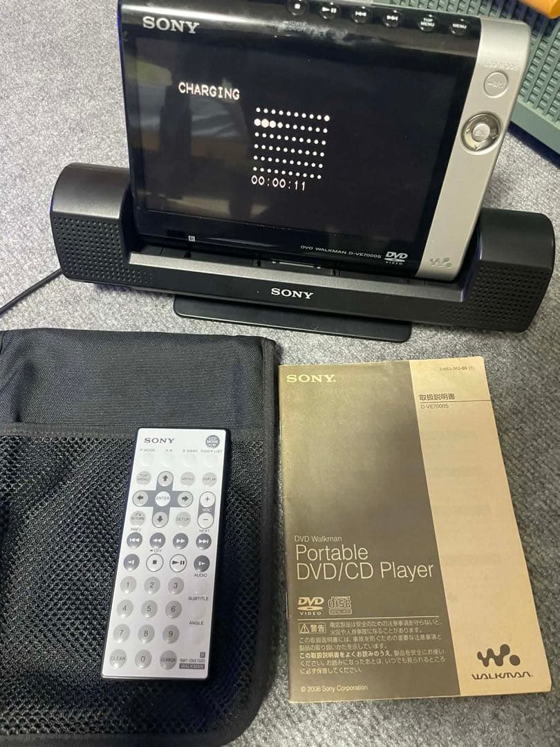 SONY ソニー DVDウォークマン D-VE7000S