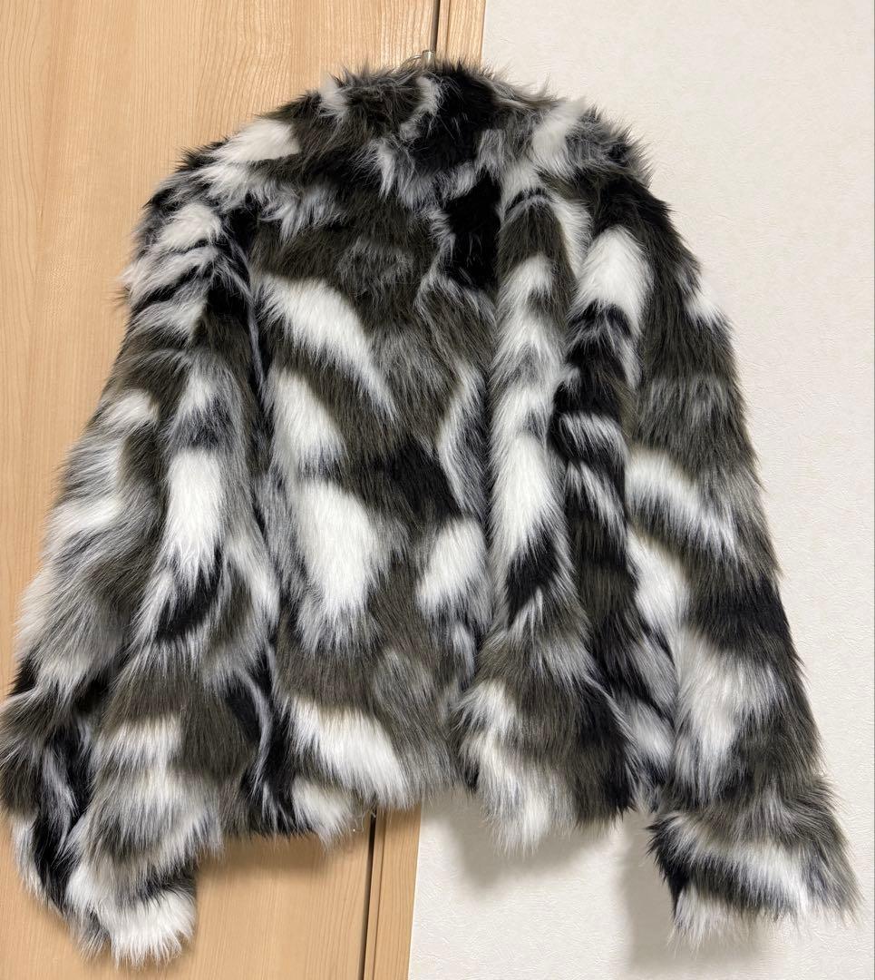 REFLEM/レフレム　ベルト付きクロップファージャケット