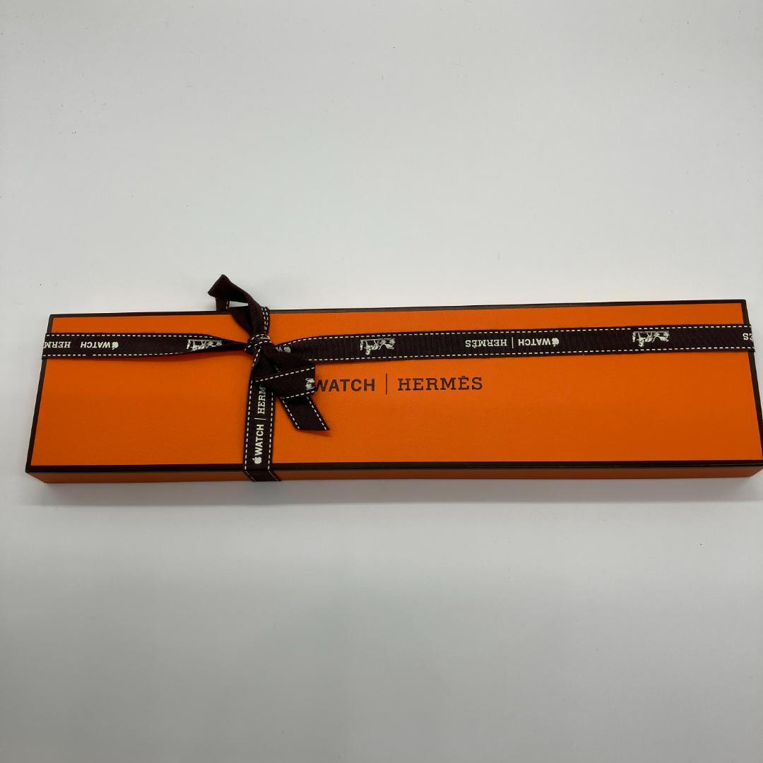 HERMES アップルウォッチバンド KILIM シングルツアー45 NOIR黒