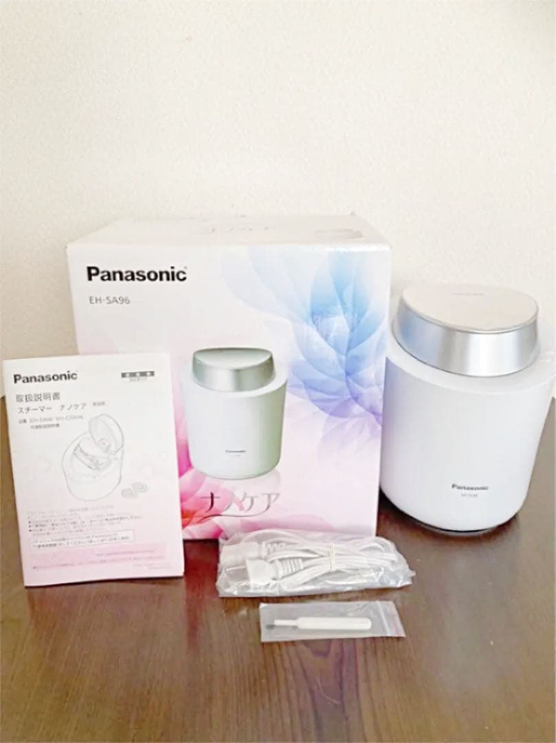 【美品】Panasonic EH-SA96-P スチーマーナノケアパナソニック