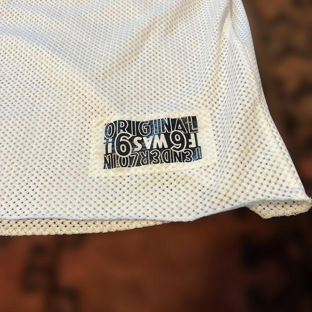 TENDERLOIN NFL ホワイト メッシュ 七部シャツ