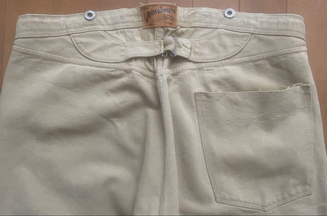 WAREHOUSE Brownduck Digger ダック地 シンチバック36