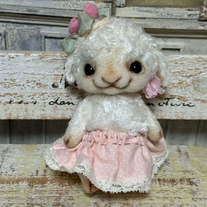 ヘキです。海外作家様　アーティストベア❤️ ひつじさん　ブライス　お友達