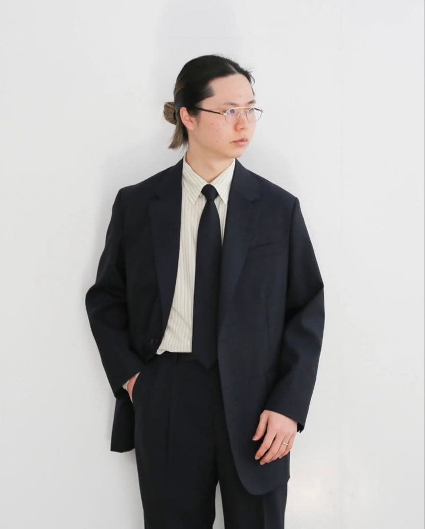 AURALEE ウールキッドモヘア　ジャケット　本日のみ値下げ