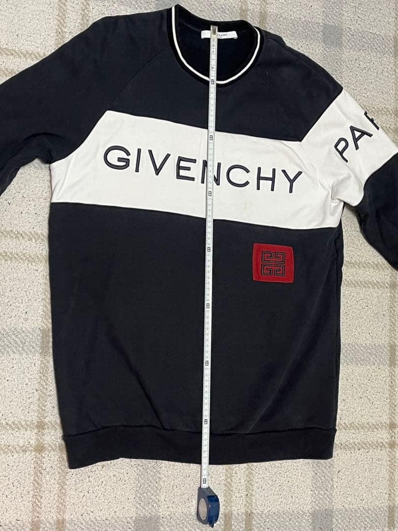 GIVENCHY ネイビー ホワイト スウェット M 4G