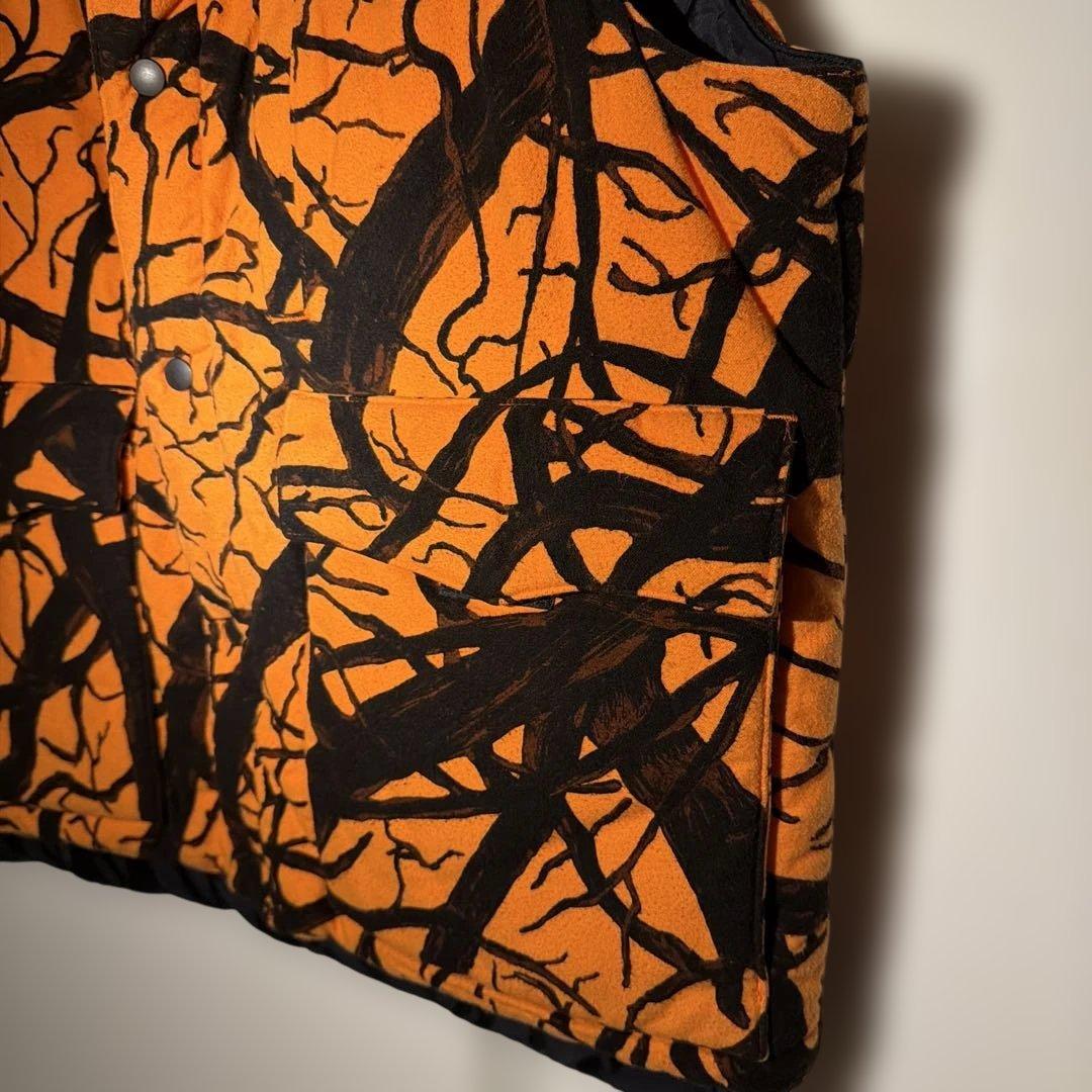 MASSES マシス VEST BLAZE グラフィック　ベスト オレンジ