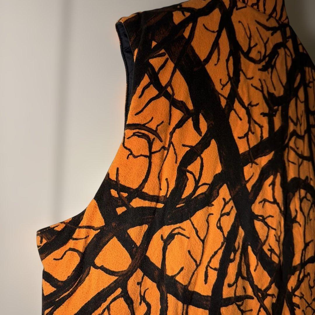 MASSES マシス VEST BLAZE グラフィック　ベスト オレンジ