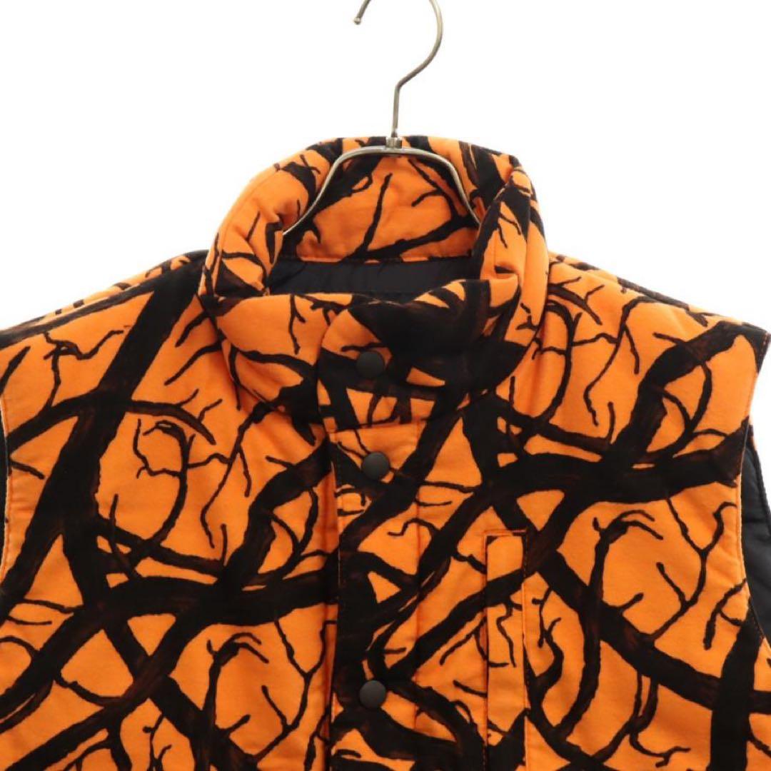 MASSES マシス VEST BLAZE グラフィック　ベスト オレンジ