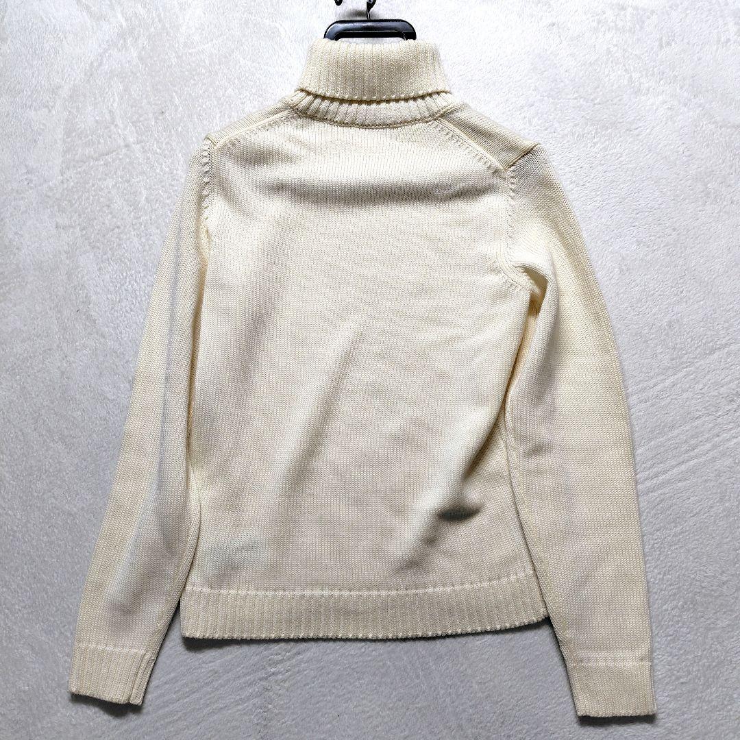 未使用に近い　現行　ZANONE ザノーネ　タートルネック　ニット　46　肉厚