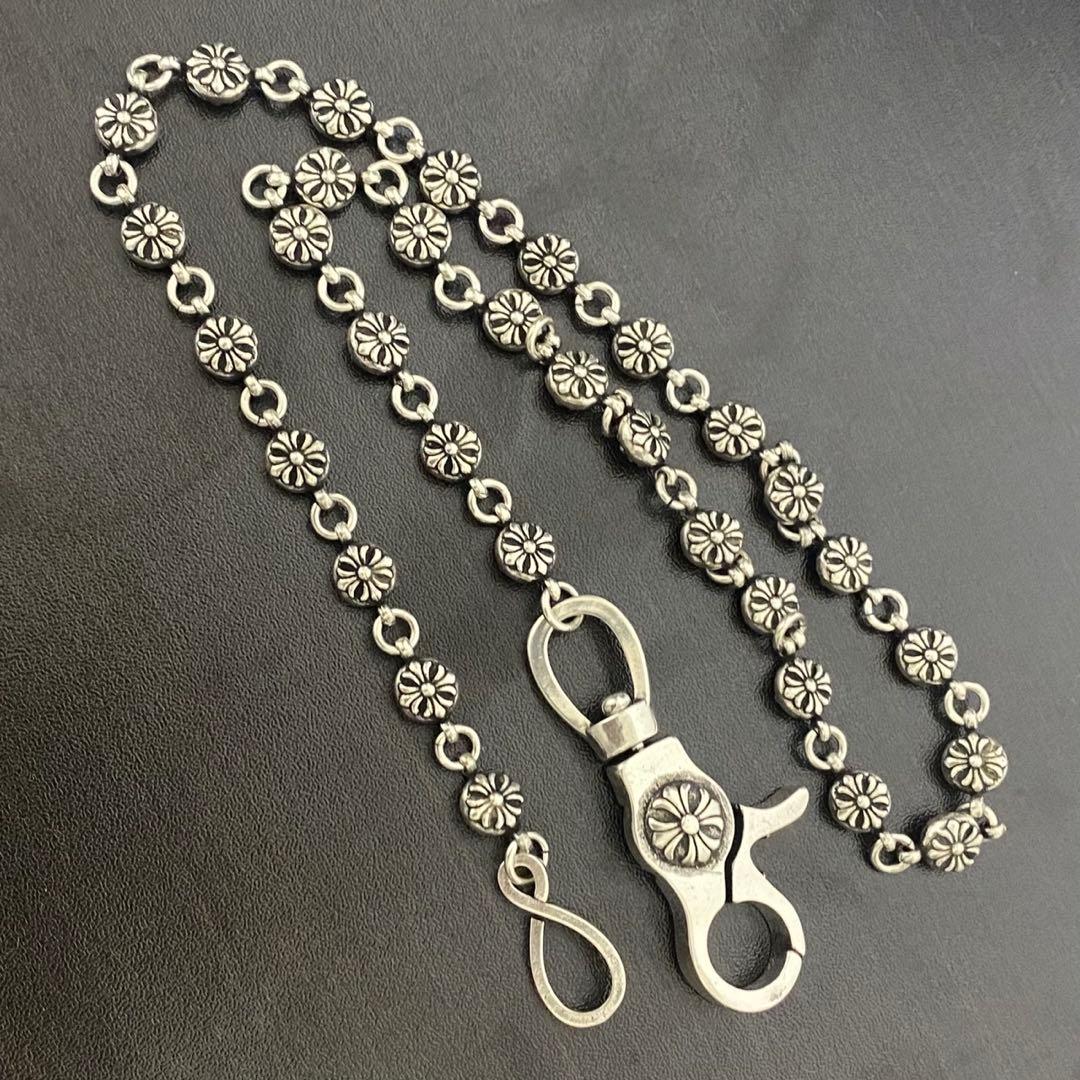 タイニーフック ウォレットチェーン シルバー925刻印