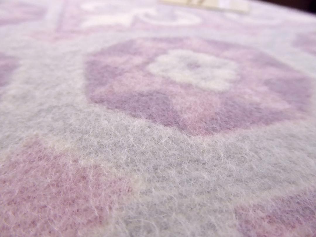 未使用　保管品　ニッケ　カシミヤ入り　毛布2枚まとめて