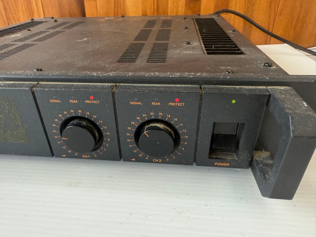 TOAのP75Dパワーアンプ音出確認済み(a16)