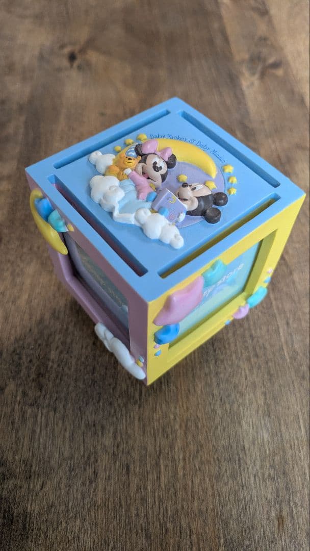 ディズニー ベビー baby ミッキー ミニー 写真立て フォトスタンド レア