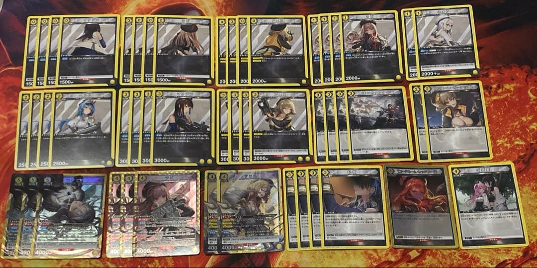 ユニアリ 勝利の女神 NIKKE モダニア カウンターズデッキ 50枚セット