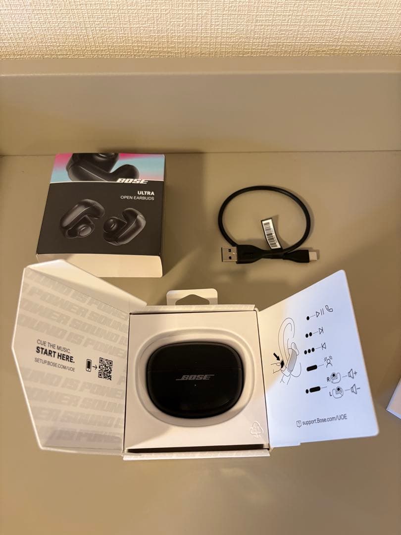 [美品] Bose Ultra Open Earbuds ブラック