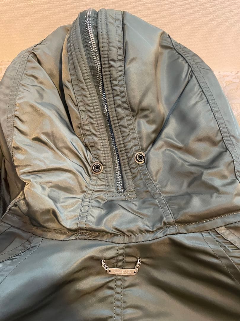 【美品】n-2b jacket L ポーカーズアツム　military