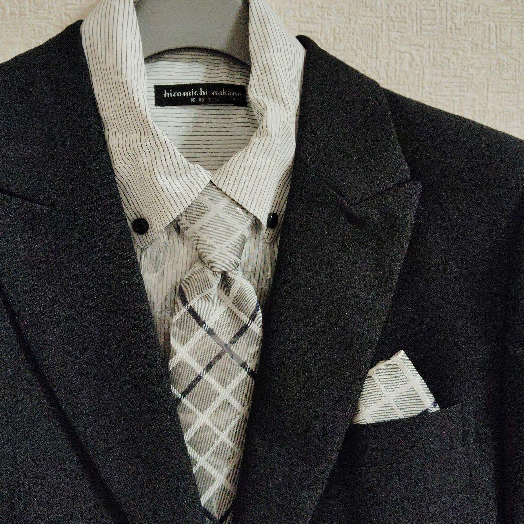 希少　新品タグ付　ヒロミチナカノ　男子　卒業式　キッズスーツ　165cm
