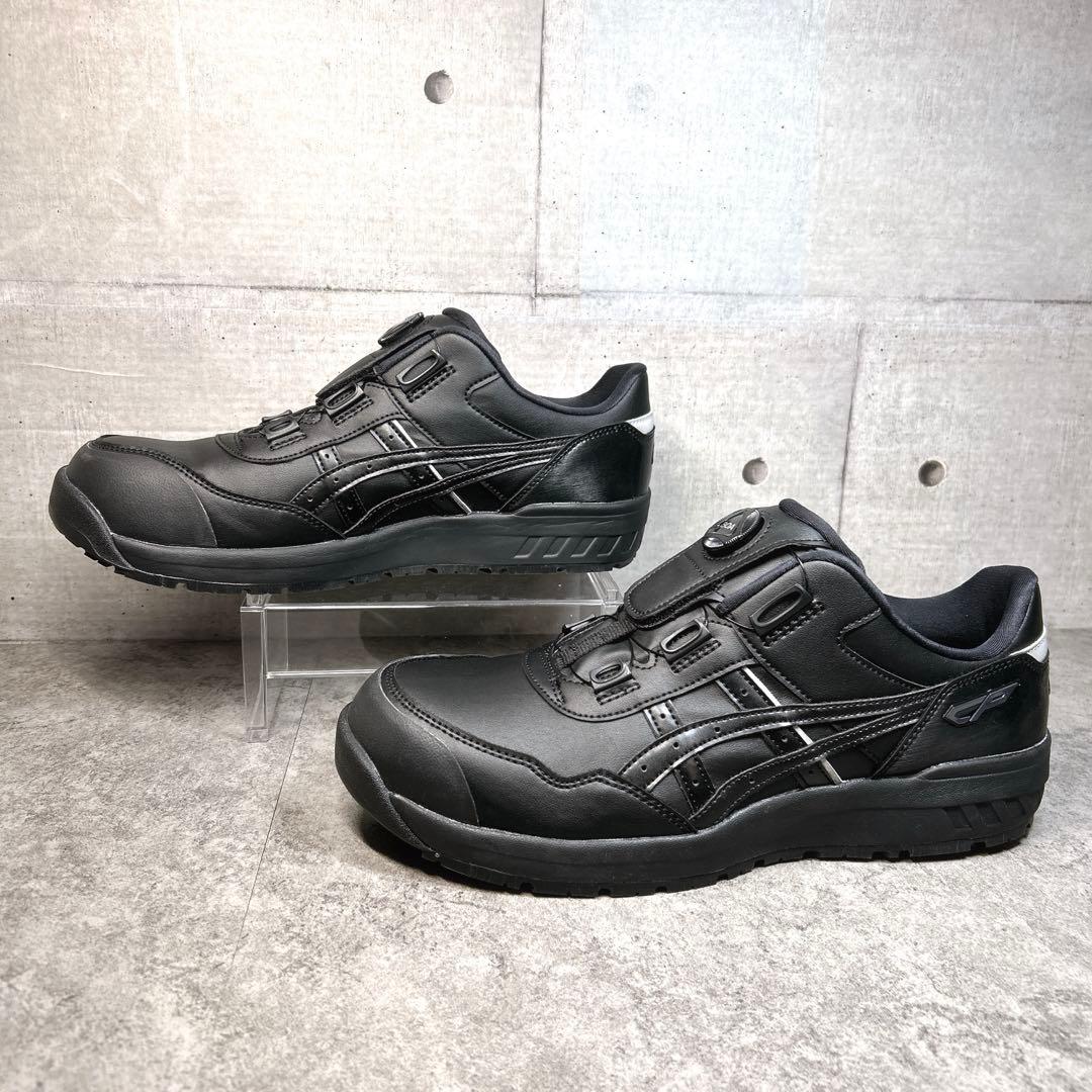 新品・タグ付き【アシックス】ウインジョブ/安全靴/CP306BOA/黒/ブラック