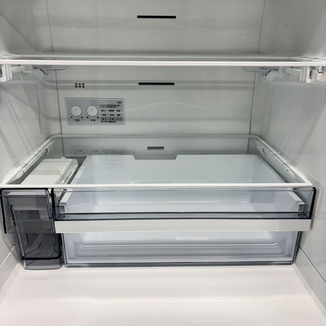 540 冷蔵庫　大型　左開き　2024年製　訳アリ　一年保証付き　ガラストップ