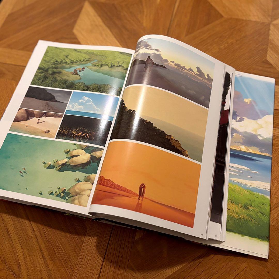 【そら】画集「スタジオジブリの美術」ハードカバー（帯あり）